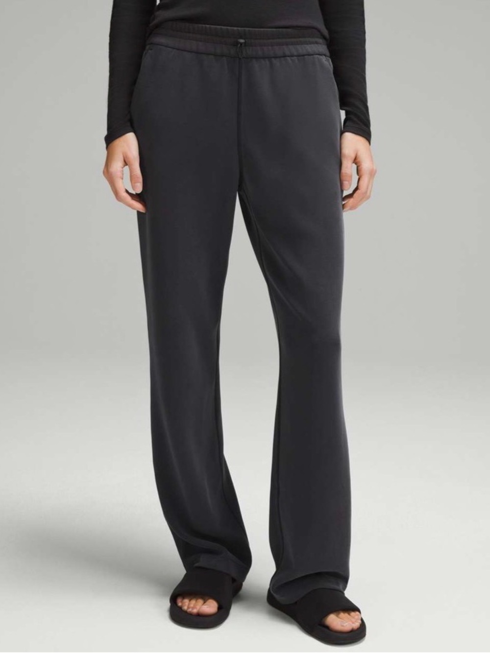 NWT Lululemon Softstreme High-Rise Pant 28” Black Size 10